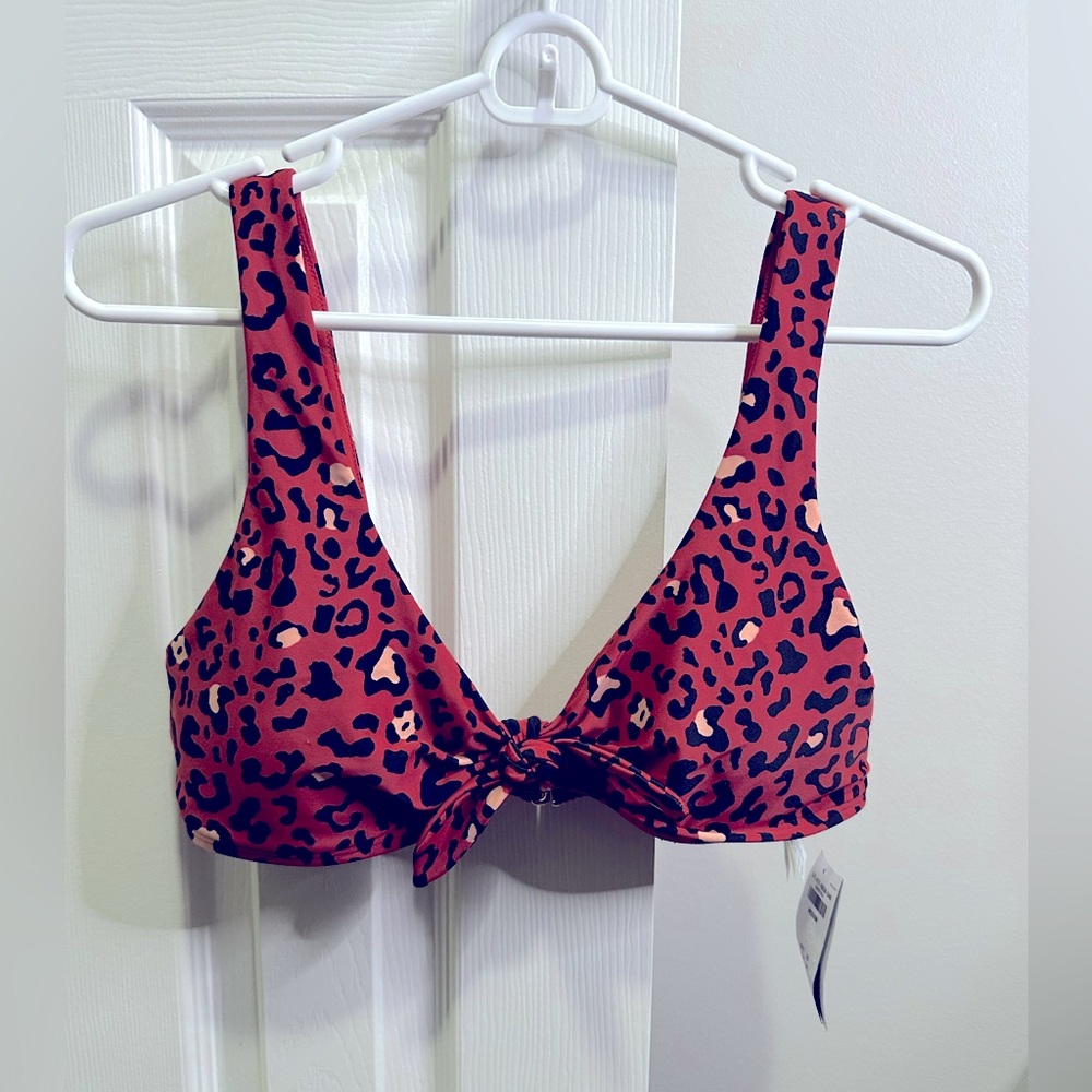 Hollister Cheetah Bikini Top